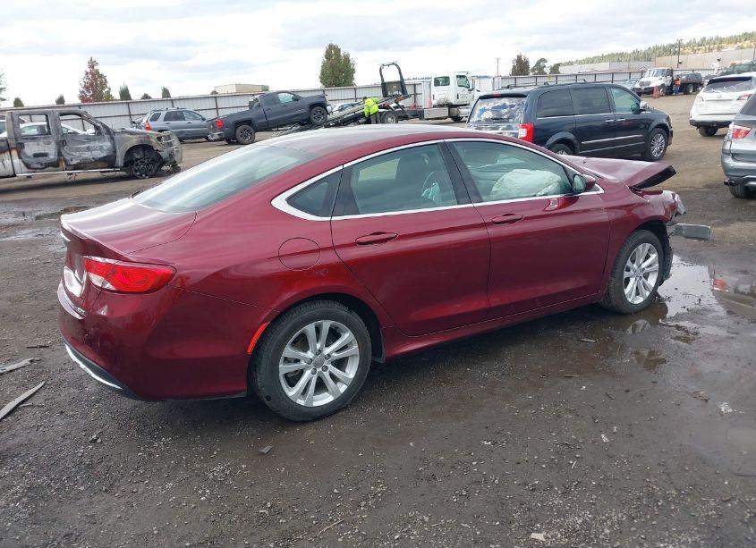 Photo 4 of 2015 Chrysler 200 LIMITED (VIN 1C3CCCABXFN657460)
