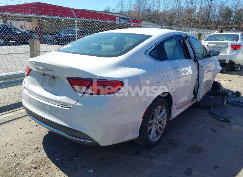 Photo 4 of 2015 Chrysler 200 LIMITED (VIN 1C3CCCABXFN661444)