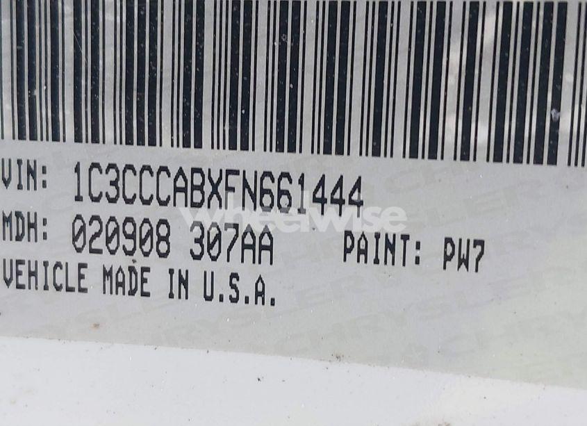 Photo 9 of 2015 Chrysler 200 LIMITED (VIN 1C3CCCABXFN661444)