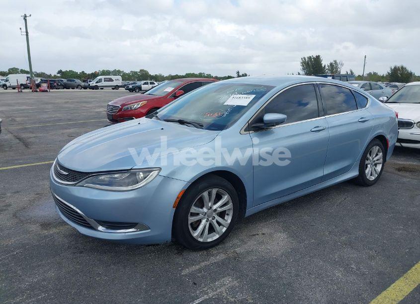 Photo 2 of 2015 Chrysler 200 LIMITED (VIN 1C3CCCABXFN680916)
