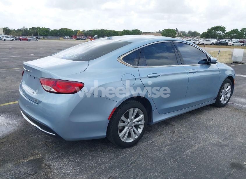Photo 4 of 2015 Chrysler 200 LIMITED (VIN 1C3CCCABXFN680916)