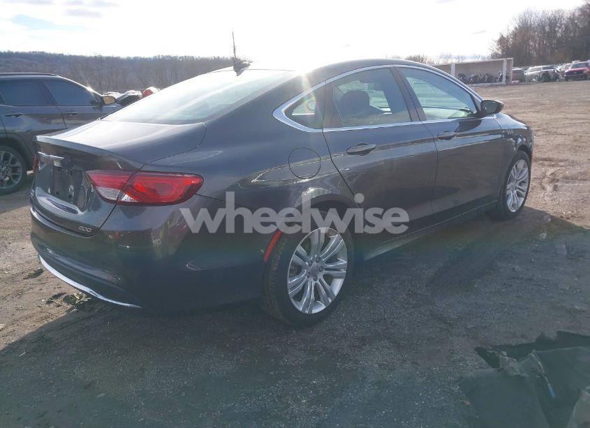Photo 4 of 2015 Chrysler 200 LIMITED (VIN 1C3CCCABXFN689454)