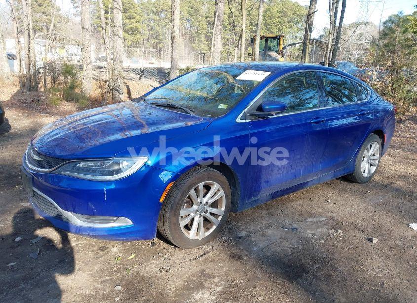 Photo 2 of 2015 Chrysler 200 LIMITED (VIN 1C3CCCABXFN732299)