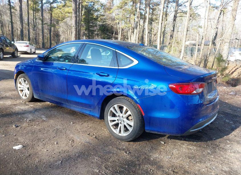 Photo 3 of 2015 Chrysler 200 LIMITED (VIN 1C3CCCABXFN732299)