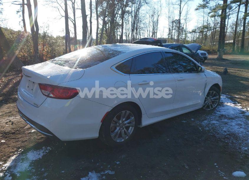 Photo 4 of 2015 Chrysler 200 LIMITED (VIN 1C3CCCABXFN734439)