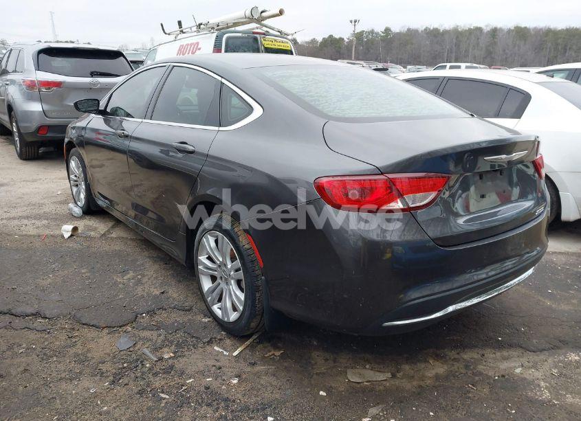 Photo 3 of 2016 Chrysler 200 LIMITED (VIN 1C3CCCABXGN109606)