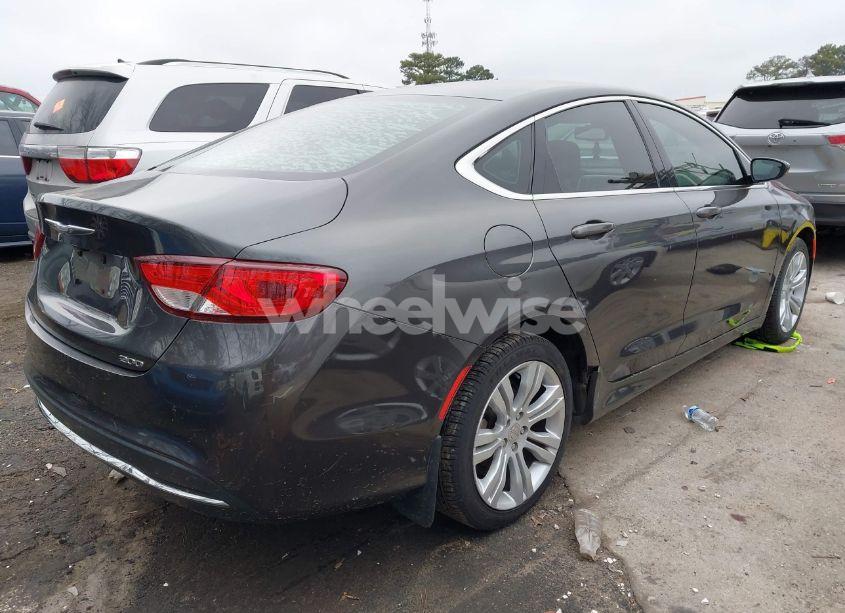Photo 4 of 2016 Chrysler 200 LIMITED (VIN 1C3CCCABXGN109606)