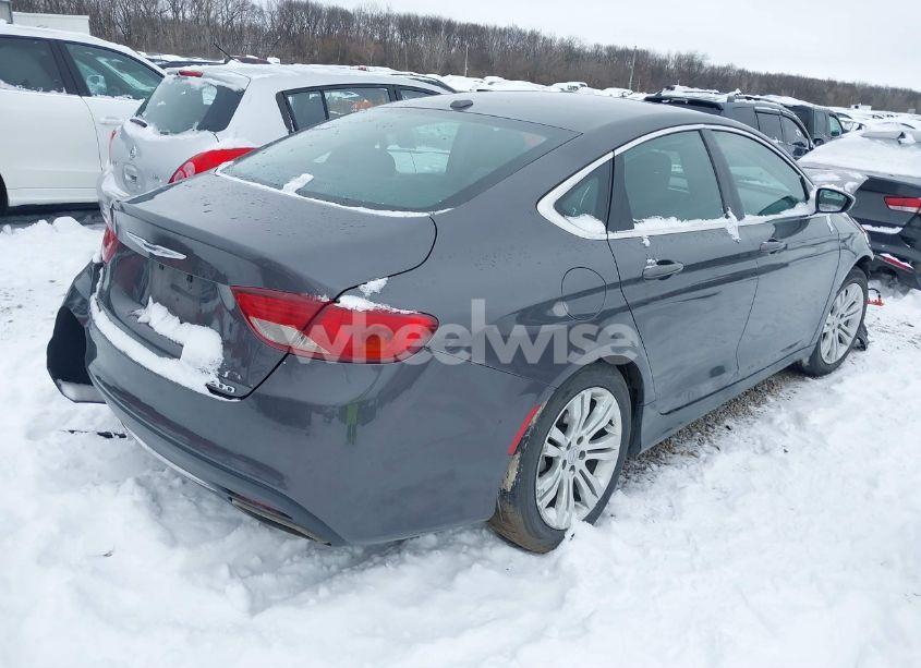 Photo 4 of 2015 Chrysler 200 LIMITED (VIN 1C3CCCAG5FN605570)