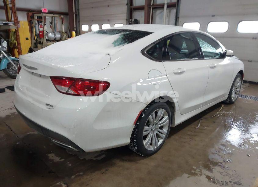 Photo 4 of 2015 Chrysler 200 LIMITED (VIN 1C3CCCAG5FN736711)
