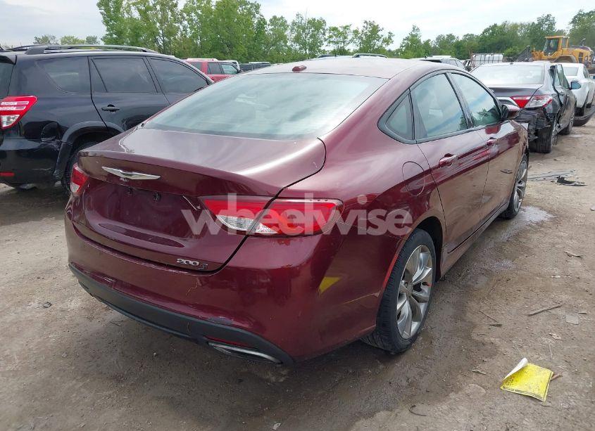 Photo 4 of 2015 Chrysler 200 S (VIN 1C3CCCBB2FN566360)