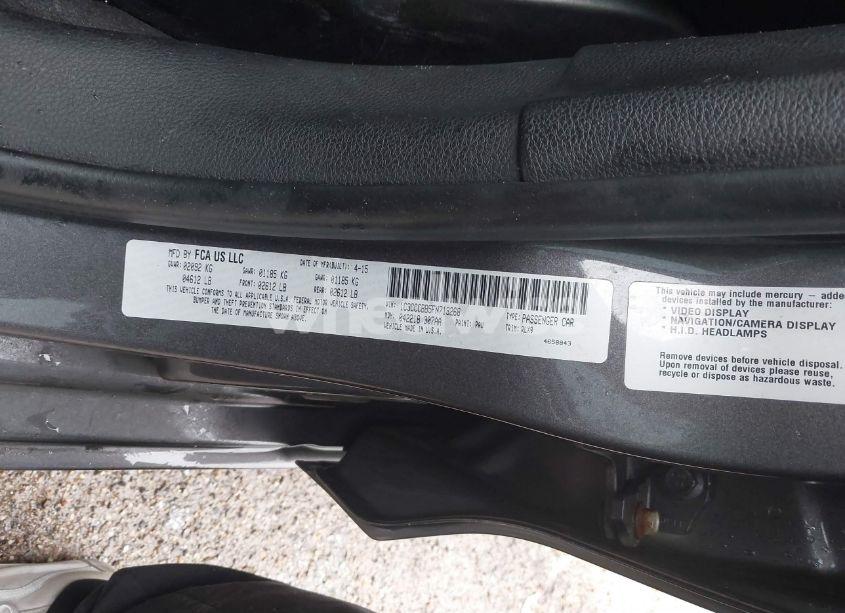 Photo 9 of 2015 Chrysler 200 S (VIN 1C3CCCBB5FN713268)