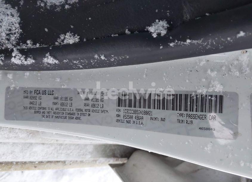 Photo 9 of 2016 Chrysler 200 S (VIN 1C3CCCBB5GN188021)