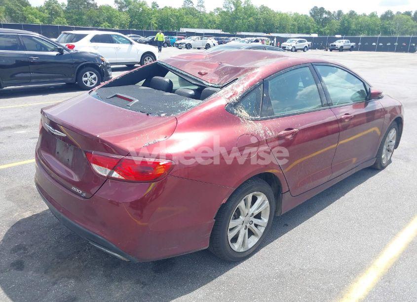 Photo 4 of 2015 Chrysler 200 S (VIN 1C3CCCBB7FN613219)