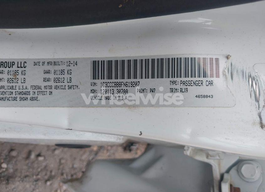 Photo 9 of 2015 Chrysler 200 S (VIN 1C3CCCBB8FN619207)