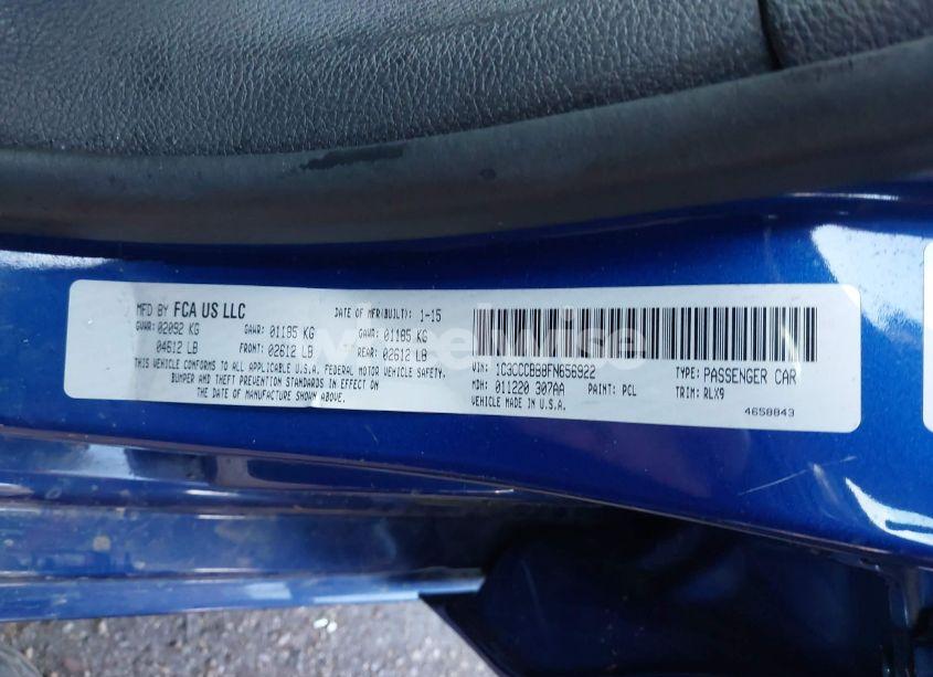 Photo 9 of 2015 Chrysler 200 S (VIN 1C3CCCBB8FN656922)