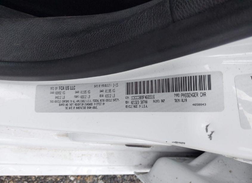 Photo 9 of 2015 Chrysler 200 S (VIN 1C3CCCBB9FN665516)