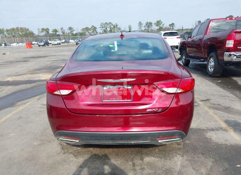 Photo 16 of 2015 Chrysler 200 S (VIN 1C3CCCBG1FN518974)