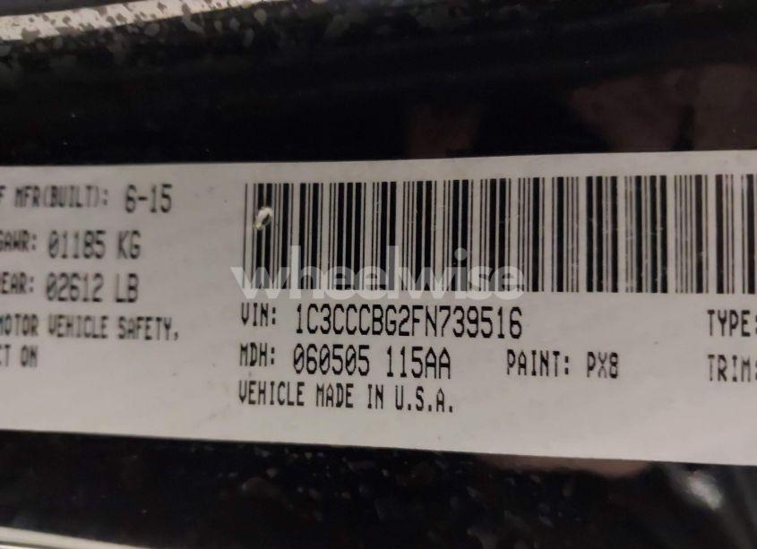 Photo 9 of 2015 Chrysler 200 S (VIN 1C3CCCBG2FN739516)