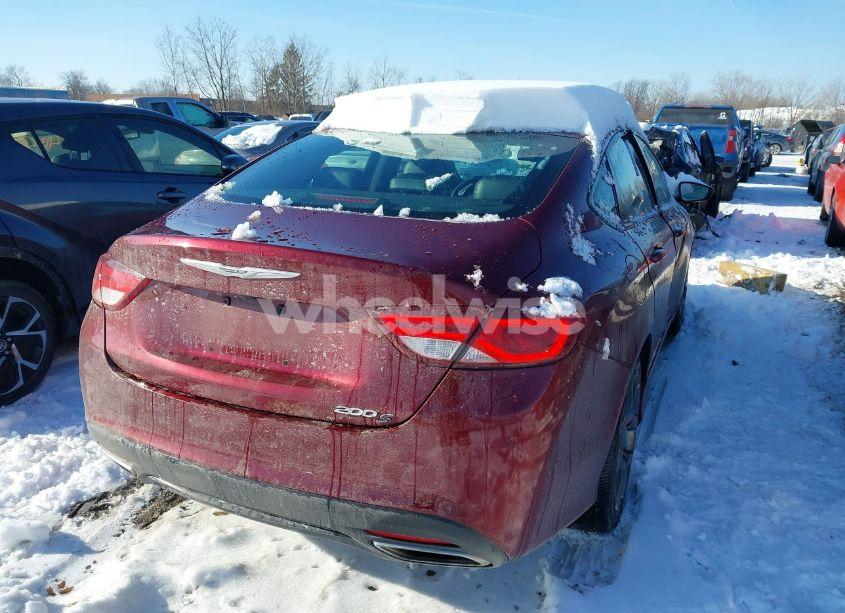 Photo 4 of 2015 Chrysler 200 S (VIN 1C3CCCBG3FN525862)