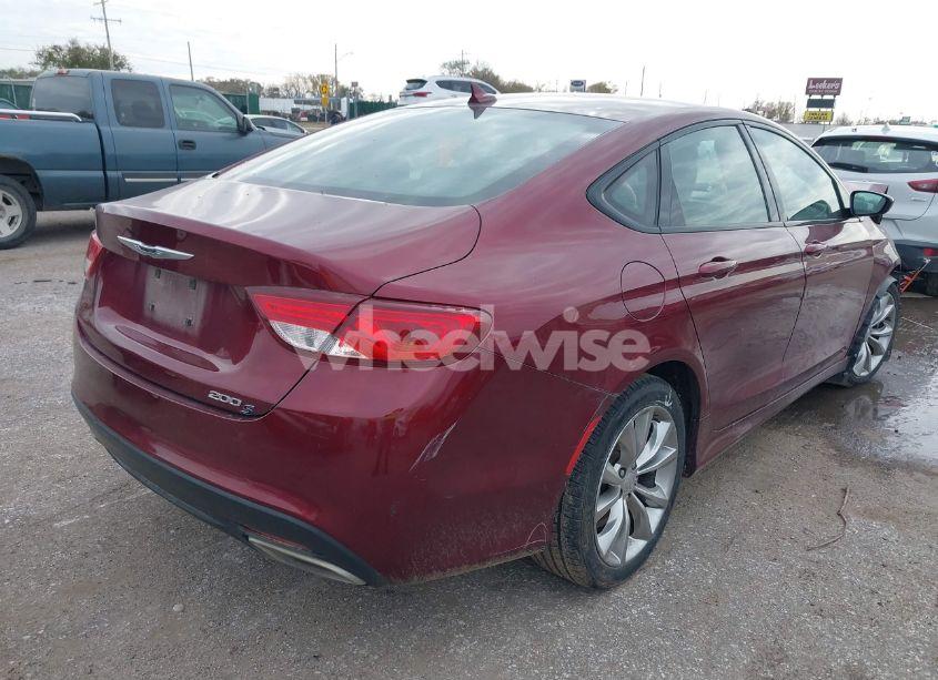 Photo 4 of 2015 Chrysler 200 S (VIN 1C3CCCBG4FN729828)