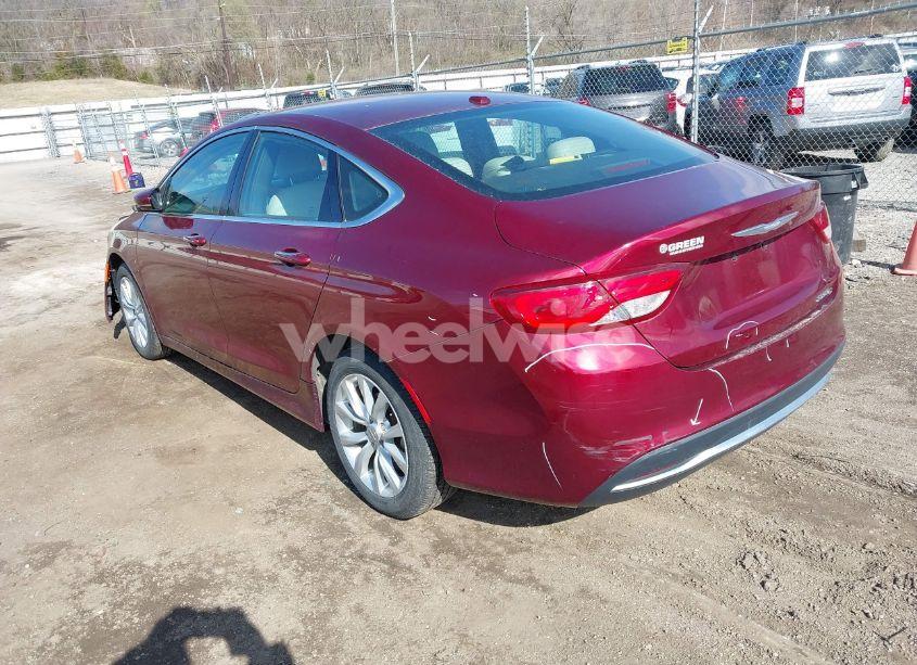 Photo 3 of 2015 Chrysler 200 C (VIN 1C3CCCCB0FN623623)