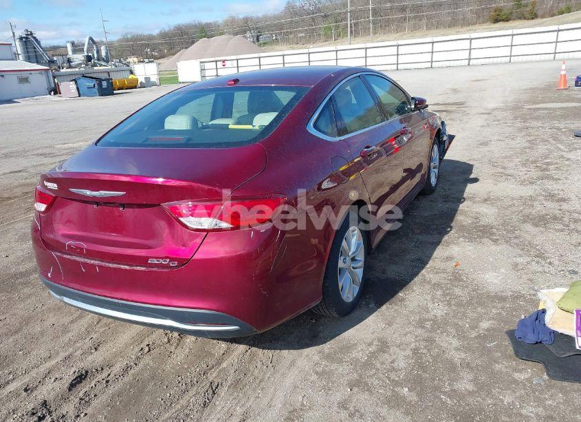 Photo 4 of 2015 Chrysler 200 C (VIN 1C3CCCCB0FN623623)