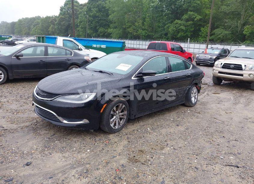 Photo 2 of 2015 Chrysler 200 C (VIN 1C3CCCCB0FN653754)