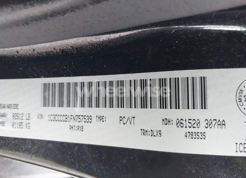 Photo 9 of 2015 Chrysler 200 C (VIN 1C3CCCCB1FN757539)