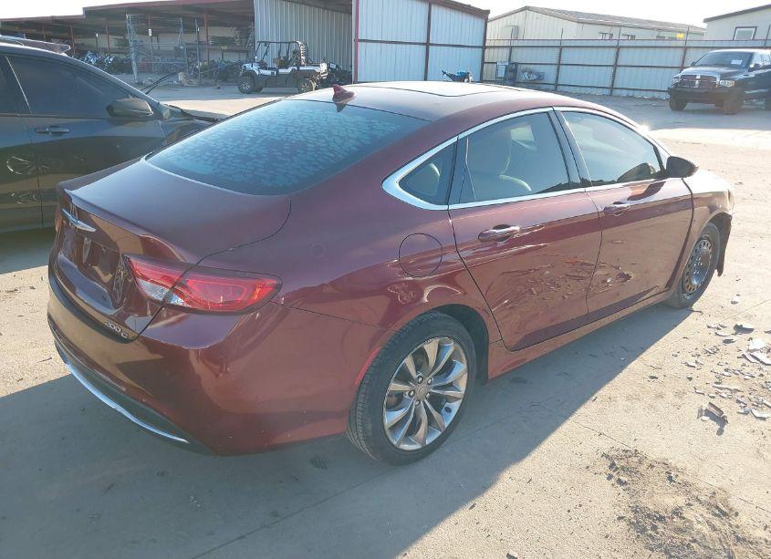 Photo 4 of 2015 Chrysler 200 C (VIN 1C3CCCCB7FN521977)