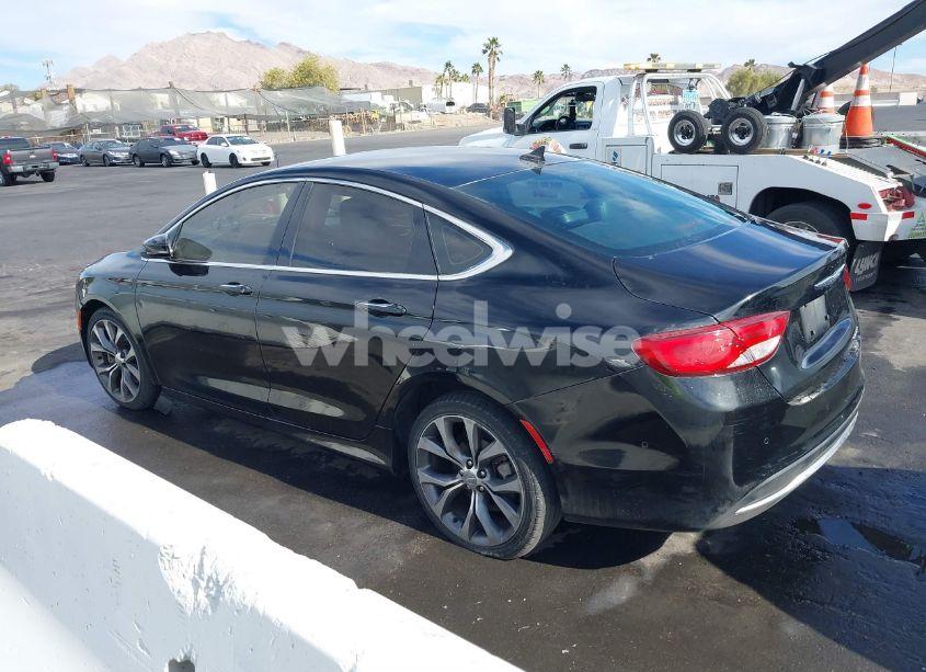 Photo 3 of 2015 Chrysler 200 C (VIN 1C3CCCCB8FN558326)