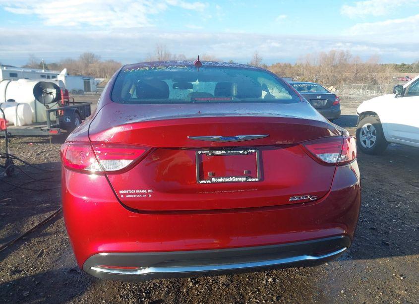 Photo 15 of 2015 Chrysler 200 C (VIN 1C3CCCCB9FN582263)