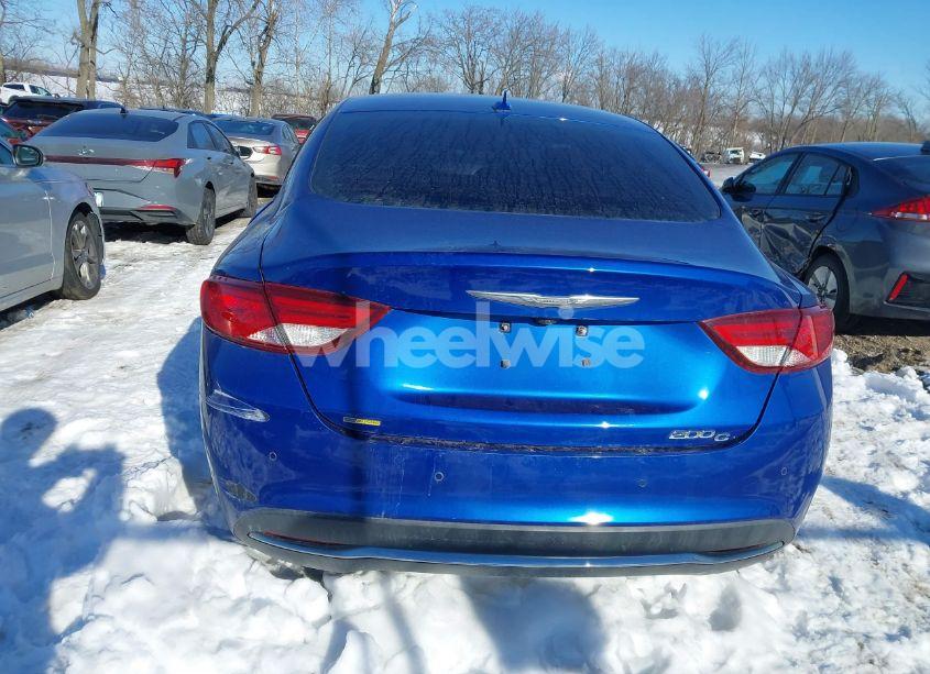 Photo 16 of 2015 Chrysler 200 C (VIN 1C3CCCCB9FN734008)