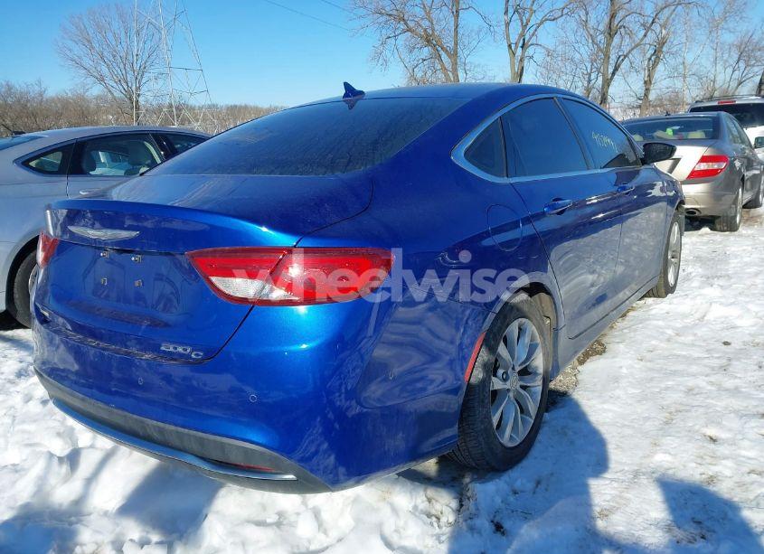 Photo 4 of 2015 Chrysler 200 C (VIN 1C3CCCCB9FN734008)