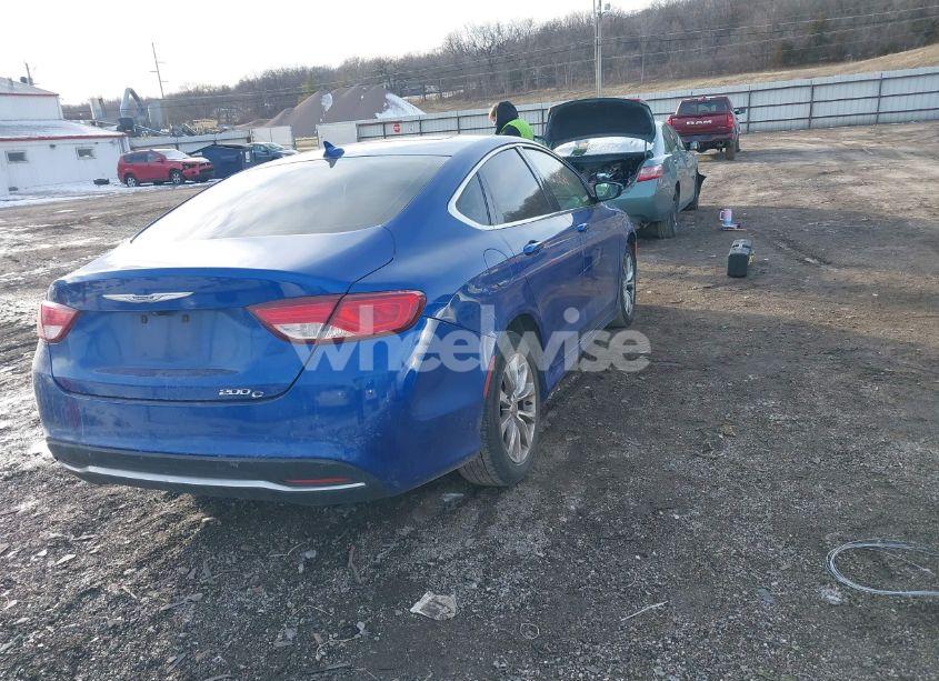 Photo 4 of 2015 Chrysler 200 C (VIN 1C3CCCCBXFN537008)