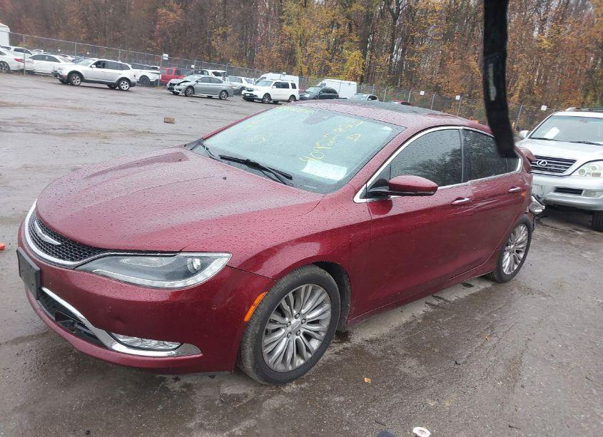Photo 2 of 2015 Chrysler 200 C (VIN 1C3CCCCG0FN514820)