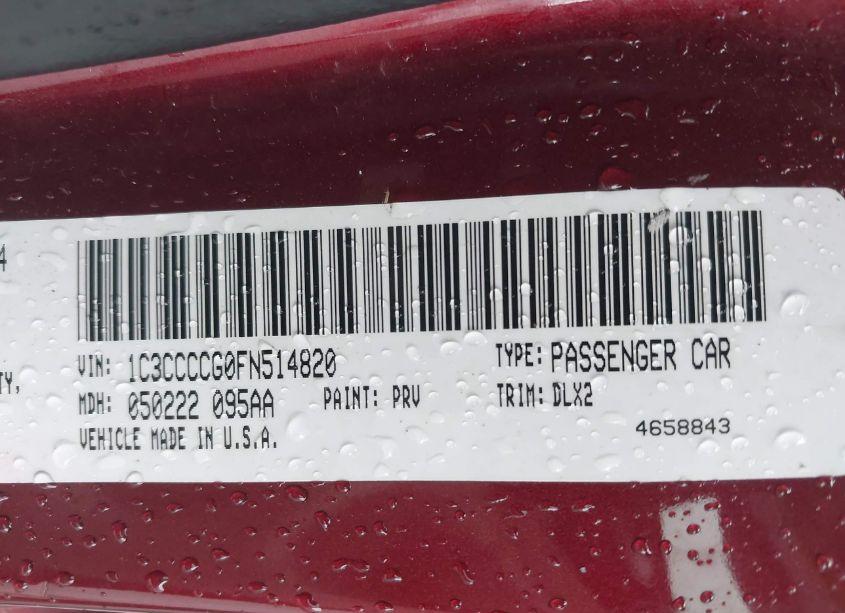 Photo 9 of 2015 Chrysler 200 C (VIN 1C3CCCCG0FN514820)