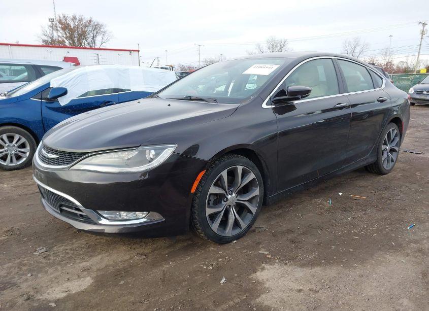 Photo 2 of 2015 Chrysler 200 C (VIN 1C3CCCCG0FN581921)