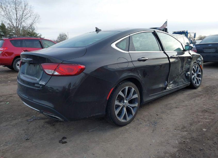 Photo 4 of 2015 Chrysler 200 C (VIN 1C3CCCCG0FN581921)