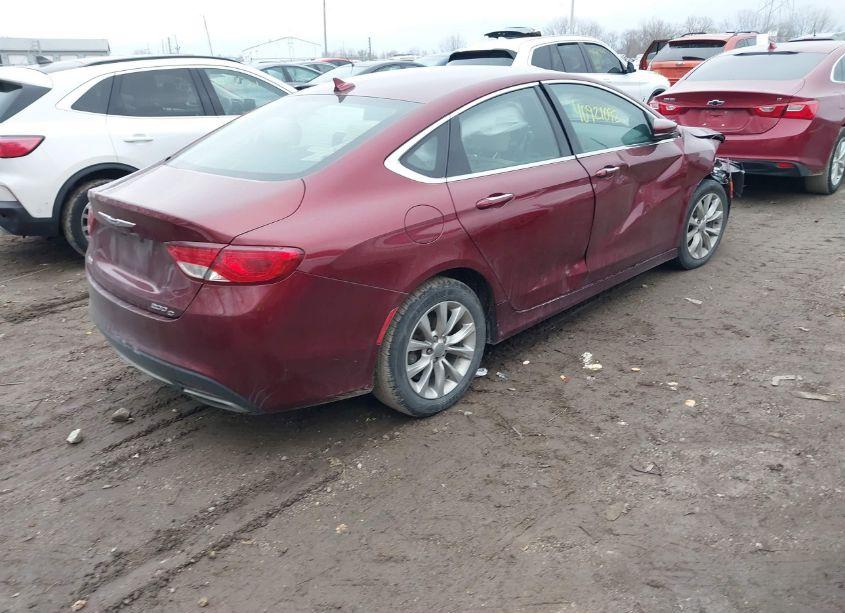 Photo 4 of 2015 Chrysler 200 C (VIN 1C3CCCCG1FN565162)