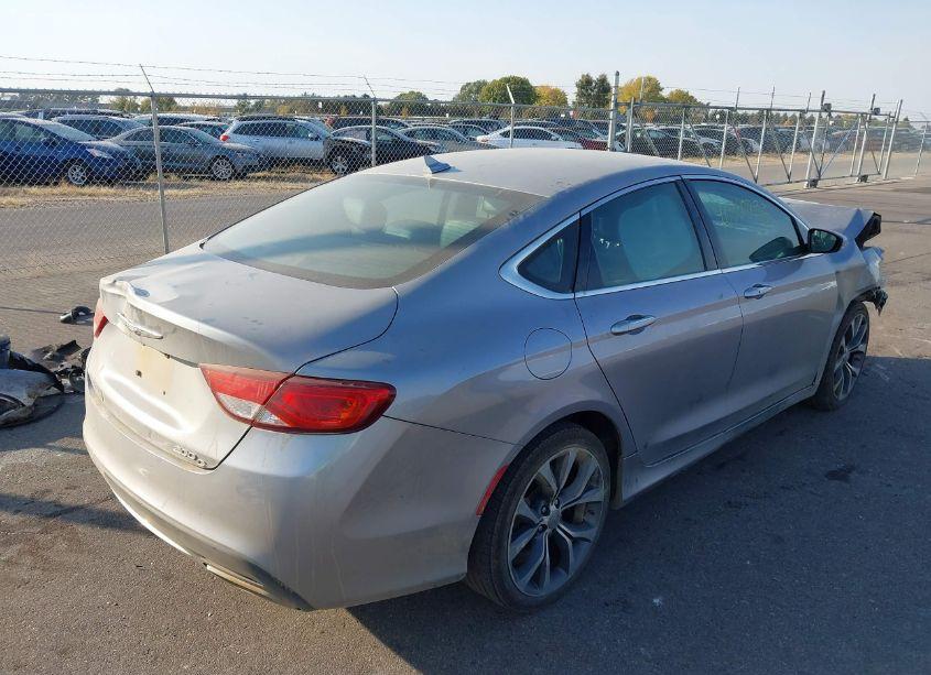 Photo 4 of 2015 Chrysler 200 C (VIN 1C3CCCCG2FN501406)