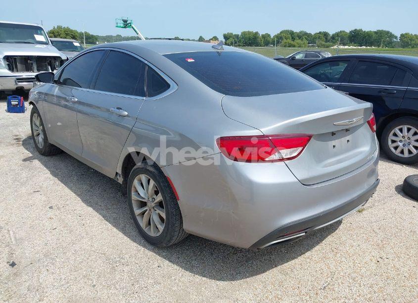 Photo 3 of 2015 Chrysler 200 C (VIN 1C3CCCCG2FN519257)