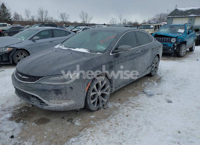 Photo 2 of 2015 Chrysler 200 C (VIN 1C3CCCCG2FN519825)