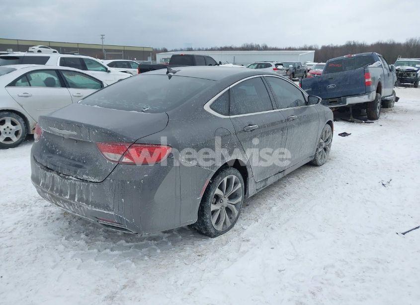 Photo 4 of 2015 Chrysler 200 C (VIN 1C3CCCCG2FN519825)