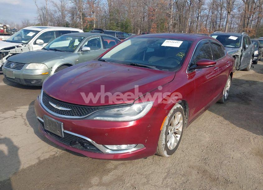 Photo 2 of 2015 Chrysler 200 C (VIN 1C3CCCCG2FN640919)