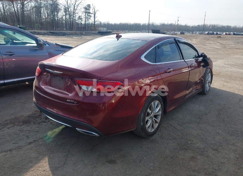 Photo 4 of 2015 Chrysler 200 C (VIN 1C3CCCCG2FN640919)
