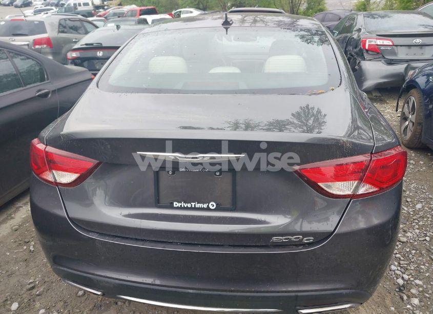 Photo 16 of 2015 Chrysler 200 C (VIN 1C3CCCCG4FN510365)