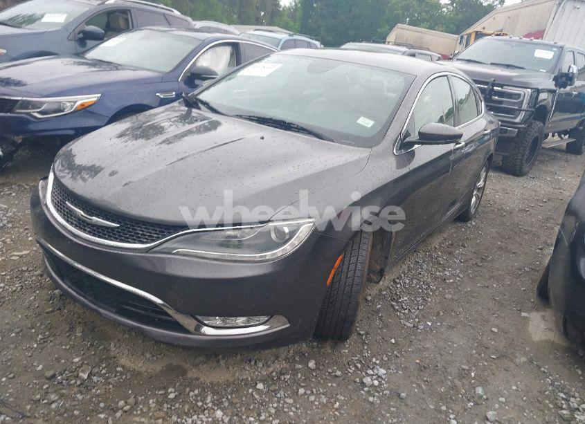 Photo 2 of 2015 Chrysler 200 C (VIN 1C3CCCCG4FN510365)