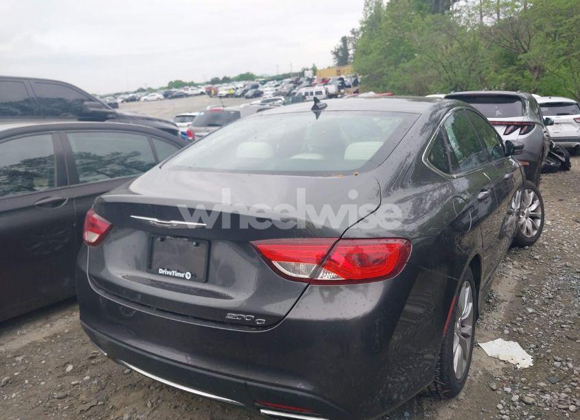 Photo 4 of 2015 Chrysler 200 C (VIN 1C3CCCCG4FN510365)