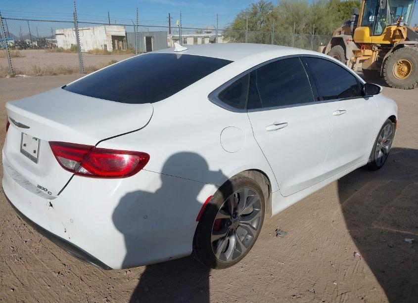 Photo 4 of 2015 Chrysler 200 C (VIN 1C3CCCCG4FN673033)