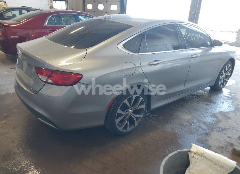 Photo 4 of 2015 Chrysler 200 C (VIN 1C3CCCCG6FN501361)